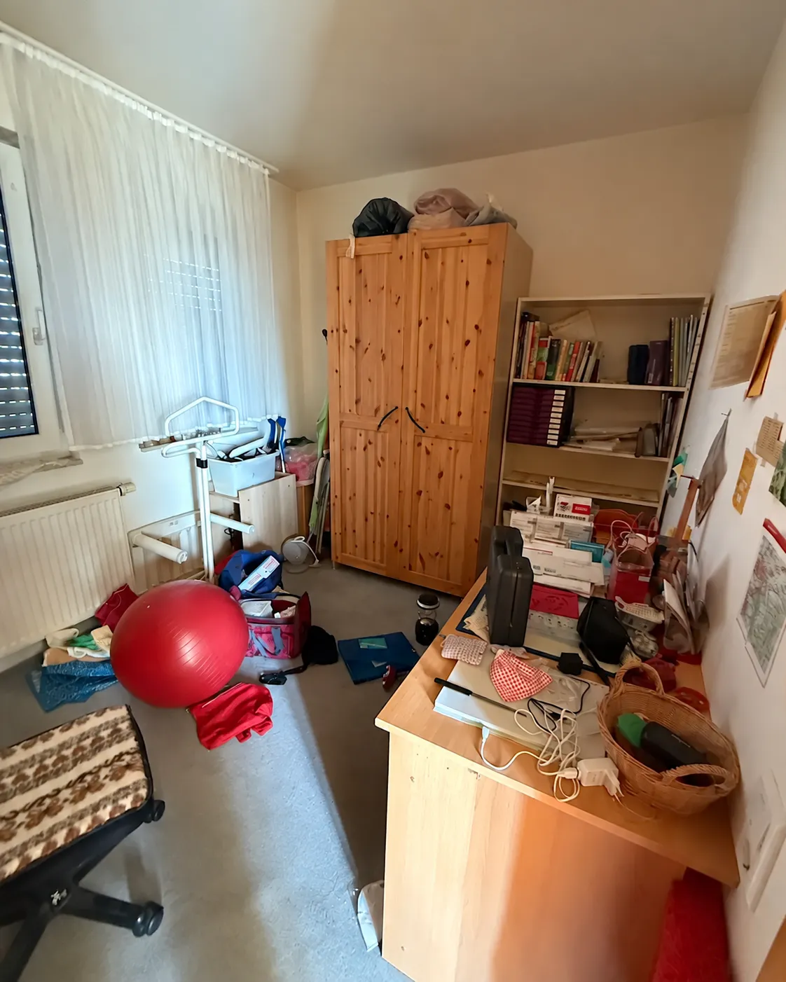 Arbeitszimmer – Vorher
