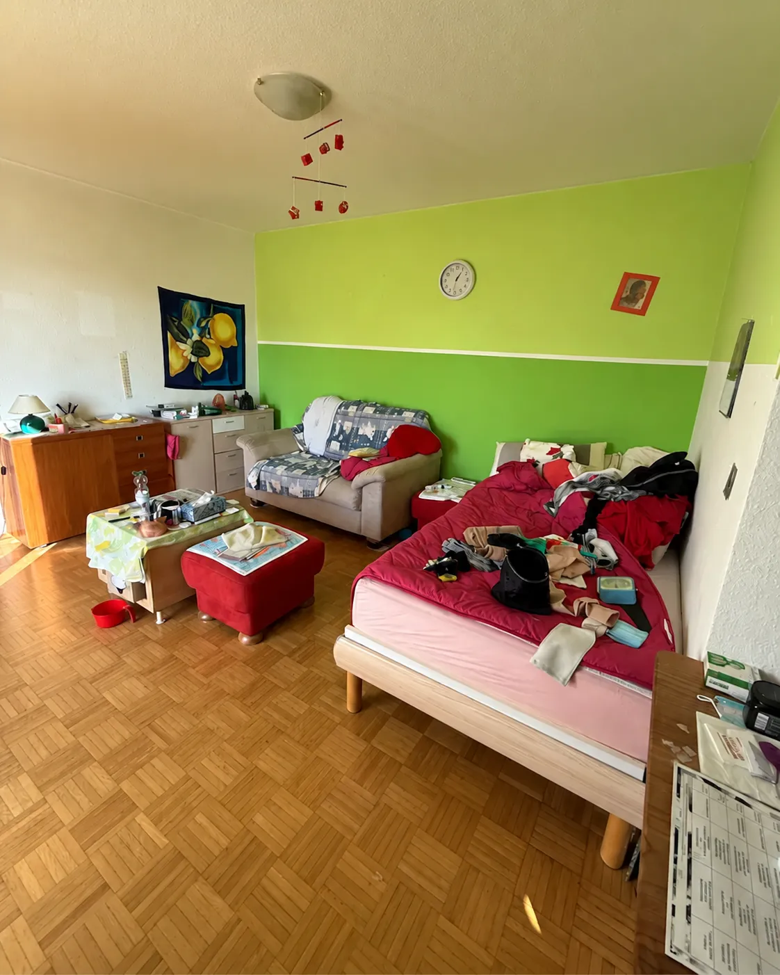 Arbeitszimmer – Vorher
